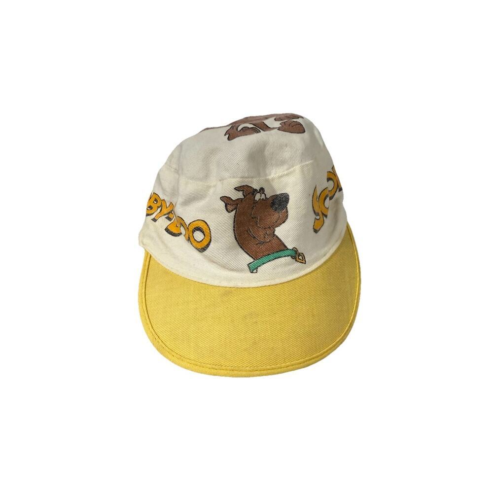 Vintage Scooby Doo Painters Hat Hanna Barbera Adjust Cotton Youth 6.5-7 1982